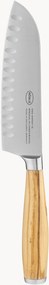 Coltello Santoku con manico in legno d'olivo Artesano