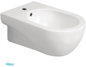 Bidet Sospeso Azzurra Ceramica Bianco Lucido "Nuvola"