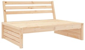 Set Salotto da Giardino 5 pz in Legno Massello di Pino