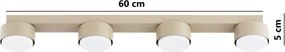 Brilagi - Faretto MONO 4xGX53/12W/230V beige