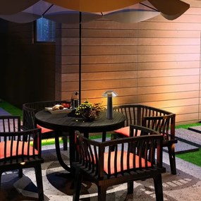 Rabalux 77062 - Lampada da tavolo LED dimmerabile ASSEN LED/5W/5V IP44 nero