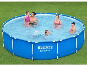 Steel Pro Telaio Piscina 396x84 Cm /