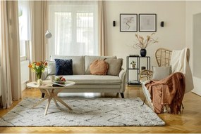 Divano letto crema 225 cm Charming Charlie - Miuform