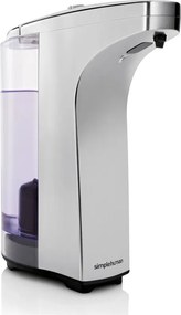 Dispenser automatico di sapone in metallo grigio 237 ml - simplehuman