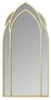 Specchio da parete DKD Home Decor Dorato Metallo Arabo (60 x 2,5 x 119,4 cm)