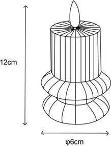 Globo 23311-2 - SET 2x LED Candele WYNTER LED/0,06W/1xCR2032