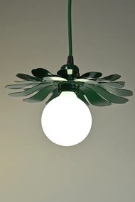 Bohemia-Design - Lampada a sospensione con cavo 1xE27/60W/230V verde