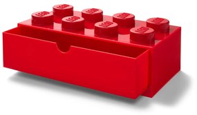 Scatola da tavolo rossa con cassetto , 31 x 16 cm - LEGO®