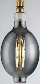 Lampadina led filamento smoke bt180 attacco e27 8w 250lm 1800k 300°...