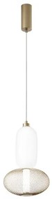 Lampadario LED glamour LED-INKAS-S2-ORO nero 1860 lumen, LUCE AMBIENTE DESIGN