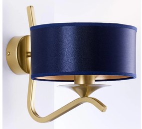 Jupiter 2115 - Lampada da parete KASZMIR 1xE27/15W/230V blu/oro