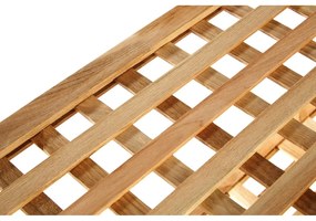 Scarpiera di colore naturale in noce massiccio – Premier Housewares