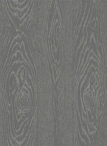 Cole & Son Carta da parati Wood Grain - Black/ Silver