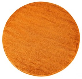 Tappeto rotondo arancione Larghezza: 120 cm Lunghezza: 120 cm