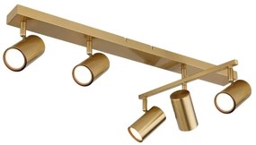 Globo 57911-5GO - Faretto ROBBY 5xGU10/35W/230V oro