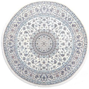 Nain Tappeto 250x250 Beige (Iran) Annodato A Mano