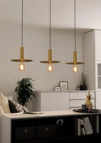 Lampadario Glamour Escandell oro 3x E27 EGLO