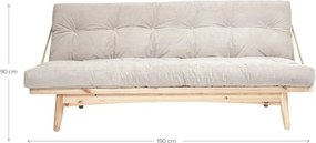 Divano variabile Karup chiaro/lino Folk - Karup Design