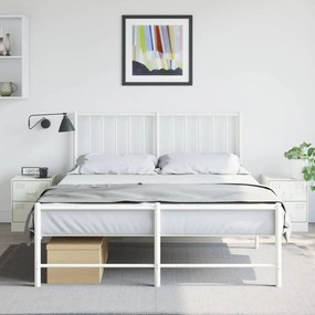 Comodini 2 Pz Bianchi 34,5x39x44 Cm İn Acciaio /