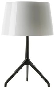 Lumiere XXS Lampada da Tavolo Nero Cromato/Bianco - Foscarini