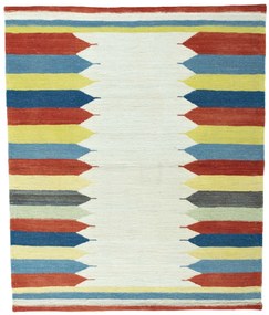 Kilim Tappeto persiano 90 x 110 Beige (Iran) Tessuto A Mano