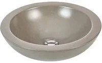 Lavandino da appoggio 'BetonSpot Basin' in cemento e resine cm 41,5x12h by Cipi