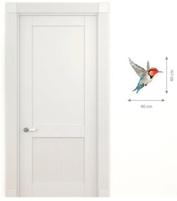Origami adesivi di Colibrì Hummingbird - Ambiance