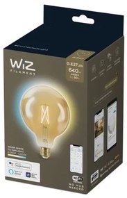 Lampadina LED dimmerabile VINTAGE G125 E27/6,7W/230V 2000-5000K CRI 90 Wi-Fi - WiZ