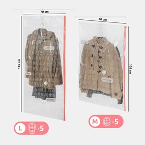 Sacchetti per il vuoto in set da 2 pezzi Espace - Compactor