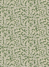 Josephine Munsey Tapete Frond Ogee - Brookes Green and Edge Sand