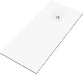Piatto doccia SENSEA in composito minerale di resina gelificata Remix V3 bianco L 70 x L 160 x H 3.1 cm opaco