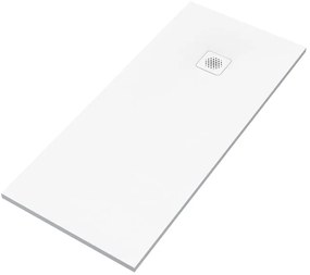 Piatto doccia SENSEA in composito minerale di resina gelificata Remix V3 bianco L 70 x L 160 x H 3.1 cm opaco