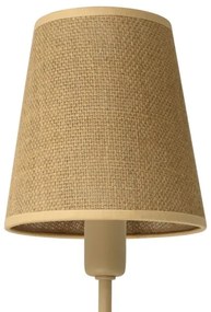 Lampada da parete MADELA 1xE14/40W/230V iuta/beige