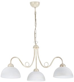 Jupiter 1486 - Lampadario a sospensione con catena SAGA 3xE27/60W/230V