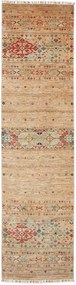 Samarkand Tappeto 300 x 80 Grigio (Pakistan) Annodato A Mano