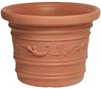 vaso plastica festonato d 50xh38 cm prestige 13227