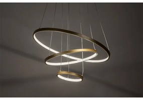 Rabalux 72349 - Lampadario dimmerabile a sospensione con cavo BELIZA LED/90W/230V 3000-6500K + telecomando