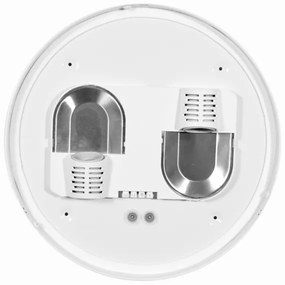 Ecolite W142/B-BI - Plafoniera HECTOR 2xE27/60W/230V IP44 bianco