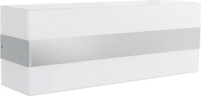 Applique 2xE27 per esterni a Luce Diffusa IP65 Inox - Serie Glow