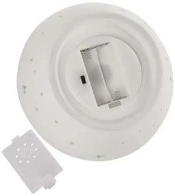 LED decorazione natalizia LED/0,4W/2xAA angelo in ceramica