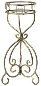 Portafiori 76x32 cm oro