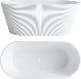 Vasca da bagno freestanding in acrilico OFELIA 170