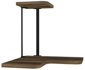 Mensola angolare AGORA 33,8x38,5 cm marrone