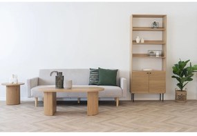 Libreria effetto rovere colore naturale 80x200 cm Kyoto - House Nordic