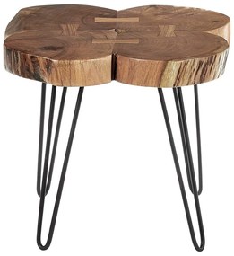 Tavolino con piano in acacia 50x50 cm Nandri - Premier Housewares