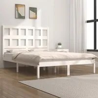 Giroletto Bianco in Legno Massello di Pino 160x200 cm cod mxl 31395