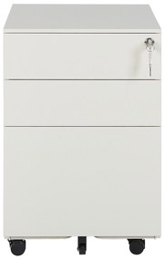 Classificatore metallo bianco sporco 39 x 50 cm CAMI Beliani