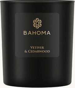 Candela profumata fatta a mano Maley (vetiver, cedro)