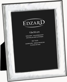 Cornice portafoto placcata in argento Montella