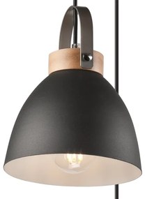 Lampadario a sospensione DANIELLE 3xE27/60W/230V su cavo